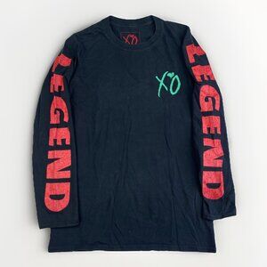XO The Weeknd Legend World Tour Official Merch Concert Black T-Shirt Sz. S